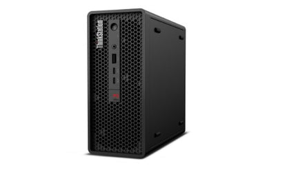 Lenovo ThinkStation P3 Ultra SFF Gen 2 Intel Core Ultra 7 265 32 GB DDR5-SDRAM 1 TB SSD NVIDIA RTX A400 Windows 11 Pro Workstation Black