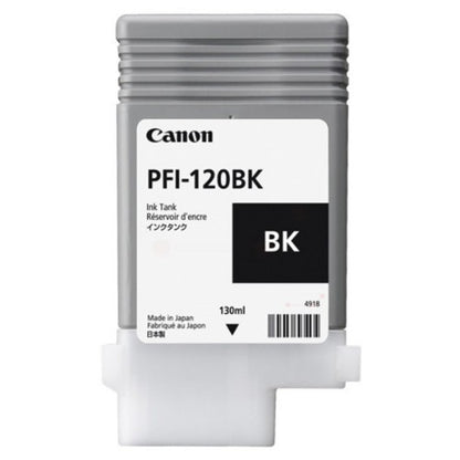 Canon 2885C001/PFI-120BK Ink cartridge black 130ml for Canon IPF GP-200/TM-200/TM-255