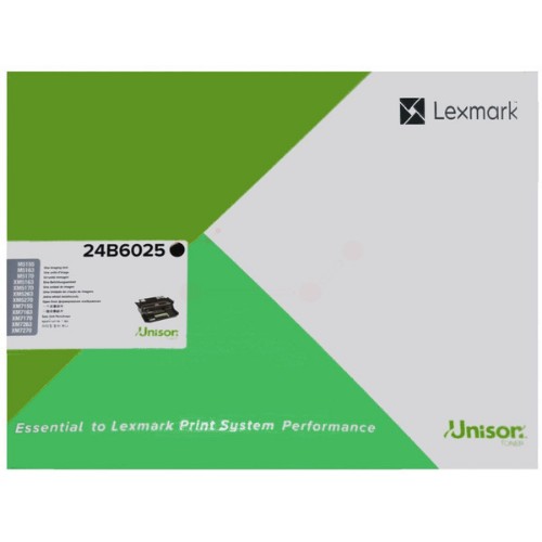Lexmark 24B6025 Drum kit, 100K pages for Lexmark M 5155/XM 7100