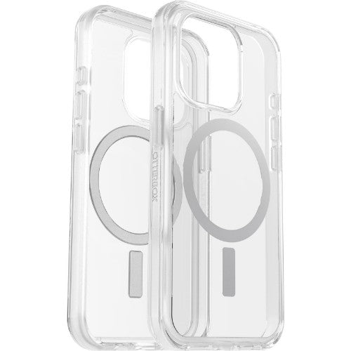 OtterBox Symmetry Series Clear for MagSafe for iPhone 15 Pro, Clear