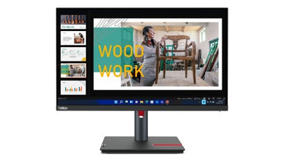 Lenovo ThinkVision P24q-30 computer monitor 60.5 cm (23.8") 2560 x 1440 pixels Quad HD LED Black