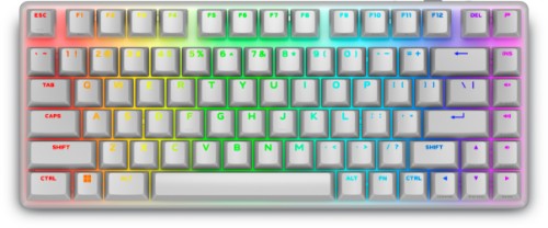 Alienware Pro Wireless Gaming keyboard USB + RF Wireless + Bluetooth White