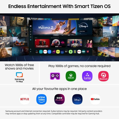 Samsung Q7F QE43Q7FAAUXXU TV 109.2 cm (43") 4K Ultra HD Smart TV Wi-Fi Black