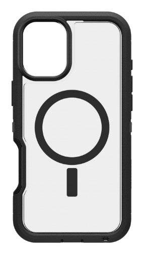 OtterBox Defender Series XT Clear for MagSafe for Apple iPhone 16 Plus, Dark Side