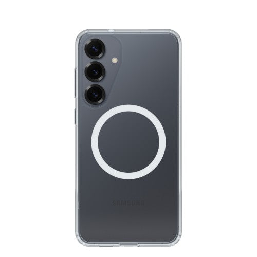 OtterBox Symmetry Series Clear with Magnets for Samsung Galaxy S25+, transparent