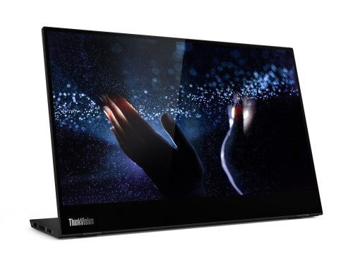 Lenovo ThinkVision M14t computer monitor 35.6 cm (14") 1920 x 1080 pixels Full HD LED Touchscreen Black