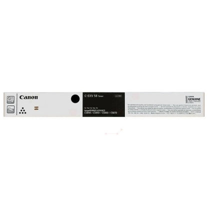 Canon 3763C002/C-EXV58BK Toner black, 71K pages ISO/IEC 19752 for Canon IR DX C 5800
