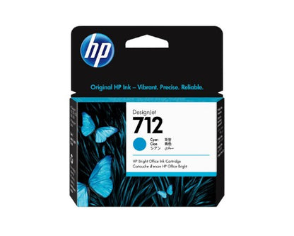 HP 3ED67A/712 Ink cartridge cyan 29ml for HP DesignJet T 200