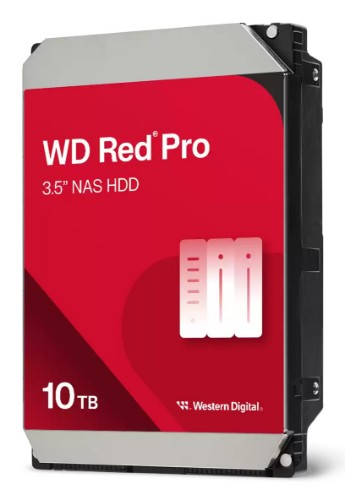 Western Digital Red Pro internal hard drive 10 TB 7200 RPM 512 MB 3.5" Serial ATA III