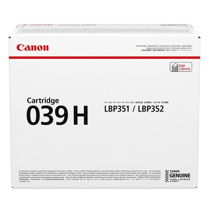 Canon 0288C001/039H Toner cartridge black high-capacity, 25K pages ISO/IEC 19752 for Canon LBP-351