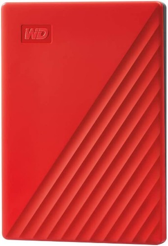 Western Digital My Passport external hard drive 4 TB 3.2 Gen 1 (3.1 Gen 1) Red