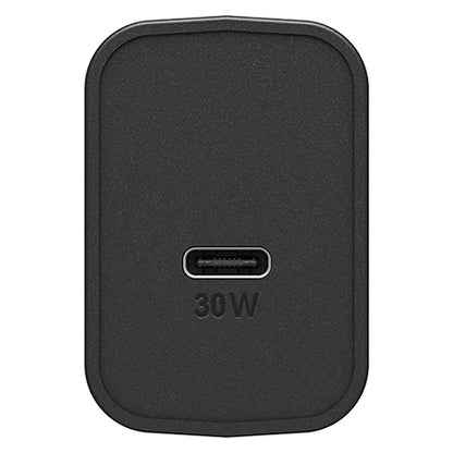 OtterBox EU Wall Charger 30W GaN - 1X USB-C 30W USB-PD, black