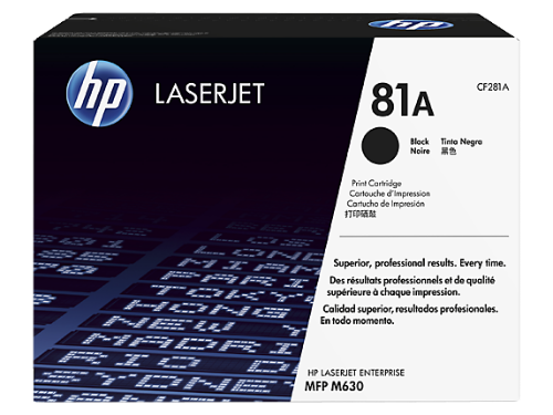 HP CF281A/81A Toner cartridge black, 10.5K pages ISO/IEC 19752 for HP LaserJet M 604/606/630