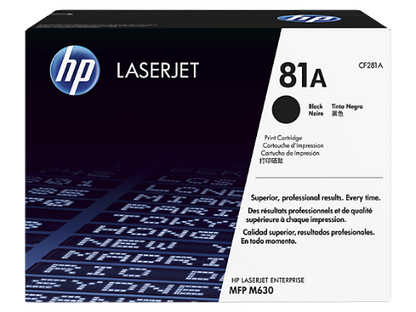 HP CF281A/81A Toner cartridge black, 10.5K pages ISO/IEC 19752 for HP LaserJet M 604/606/630