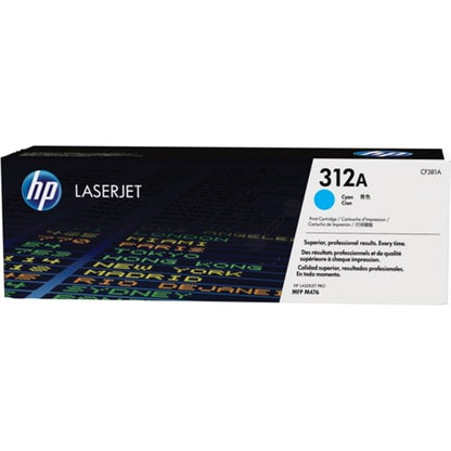 HP CF381A/312A Toner cartridge cyan, 2.7K pages ISO/IEC 19798 for HP CLJ Pro M 476