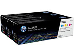 HP CF371AM/128A Toner MultiPack C,M,Y, 3x1.3K pages ISO/IEC 19798 Pack=3 for HP LJ Pro CP 1525