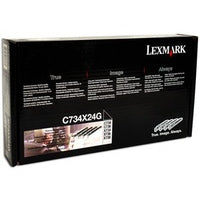 Lexmark C734X24G Drum kit black cyan magenta yellow, 4x20K pages Pack=4 for Lexmark C 734/736/746/X 746/X 748