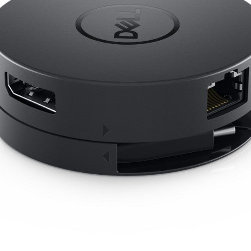 DELL Mobile Adapter DA300 Wired USB 3.2 Gen 2 (3.1 Gen 2) Type-C Black