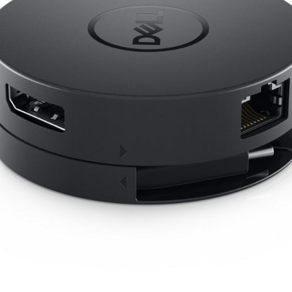 DELL Mobile Adapter DA300 Wired USB 3.2 Gen 2 (3.1 Gen 2) Type-C Black