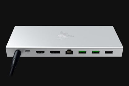 Razer RC21-02280200-R3W1 laptop dock/port replicator Wired USB 3.2 Gen 1 (3.1 Gen 1) Type-C White