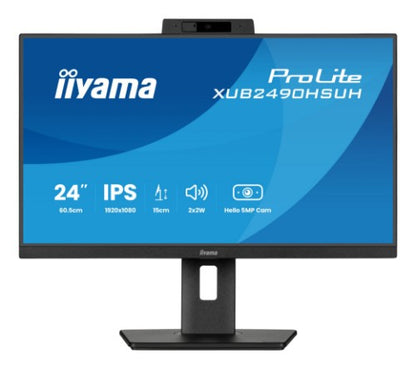 iiyama XUB2490HSUH-B2 computer monitor 60.5 cm (23.8") 1920 x 1080 pixels Full HD LED Black