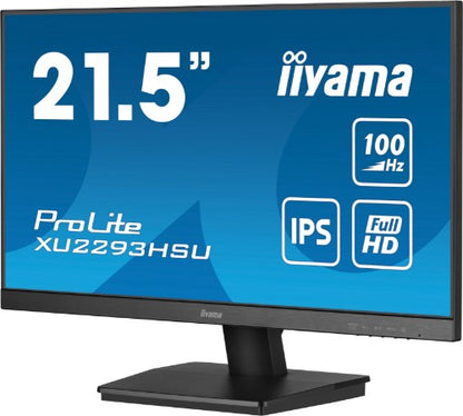 iiyama ProLite XU2293HSU-B7 computer monitor 54.6 cm (21.5") 1920 x 1080 pixels Full HD LED Black