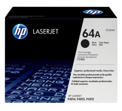 HP CC364A/64A Toner cartridge black, 10K pages ISO/IEC 19752 for HP LaserJet P 4014/4015