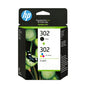 HP X4D37AE/302 Printhead cartridge multi pack black + color 170pg + 150pg Pack=2 for HP DeskJet 1110/2130/OfficeJet 5200