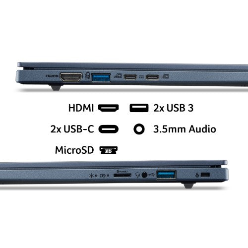 Acer Aspire 14 AI AI 14 A14-11M - Qualcomm Snapdragon X X1-26100, 16 GB, 1TB SSD, 14" WUXGA, Windows 11 Copilot+ Notebook