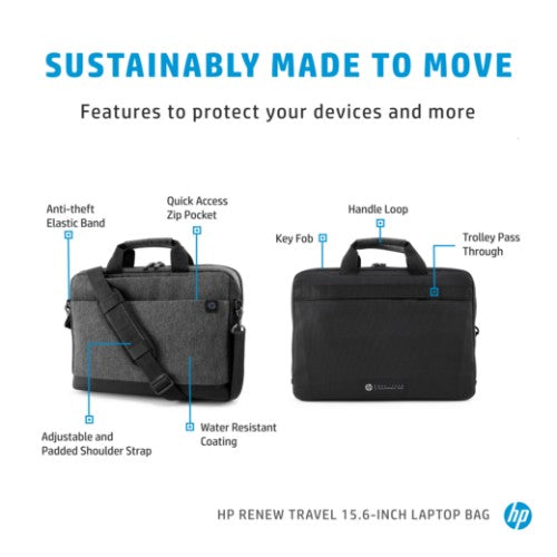 HP Renew Travel 15.6-inch Laptop Bag