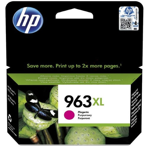 HP 3JA28AE/963XL Ink cartridge magenta high-capacity, 1.6K pages 23.25ml for HP OJ Pro 9010/e/9020/9020 e