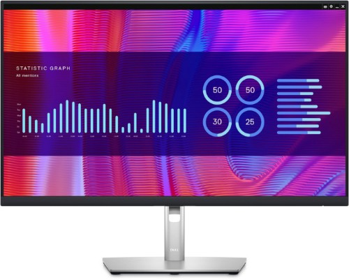 DELL P Series P2723DE computer monitor 68.6 cm (27") 2560 x 1440 pixels Quad HD LCD Black, Silver
