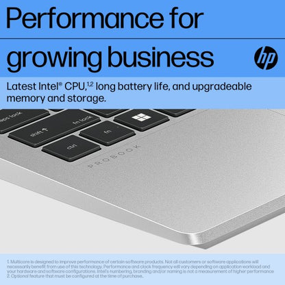 HP ProBook 440 G10 Wolf Pro Security Edition Intel® Core™ i7 i7-1355U Laptop 35.6 cm (14") Full HD 16 GB DDR4-SDRAM 512 GB SSD Wi-Fi 6E (802.11ax) Windows 11 Pro Silver