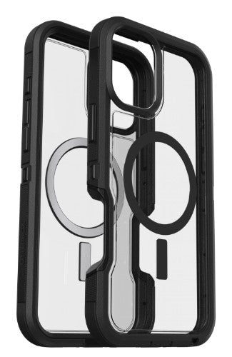OtterBox Defender Series XT Clear for MagSafe for Apple iPhone 16 Plus, Dark Side
