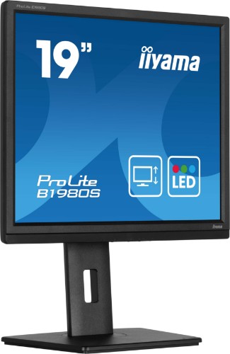 iiyama ProLite B1980S-B1 computer monitor 48.3 cm (19") 1280 x 1024 pixels VGA LED Black