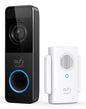 Eufy Security, Wi-Fi Video Doorbell Kit, White, 1080p-Grade Resolution, 120-day Battery, No Monthly Fees, Human Detection, 2-Way Audio, Free Wireless Chime, 16GB Micro-SD Card Included