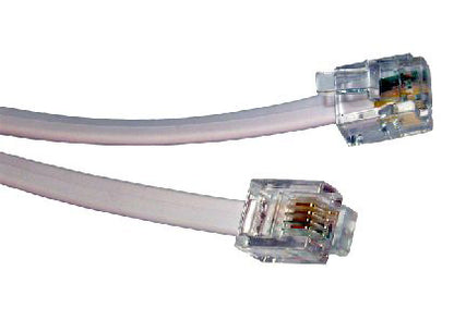Cables Direct 5m RJ11 Modem Cable Grey