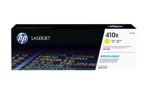HP CF412X/410X Toner cartridge yellow high-capacity, 5K pages ISO/IEC 19798 for HP Pro M 452