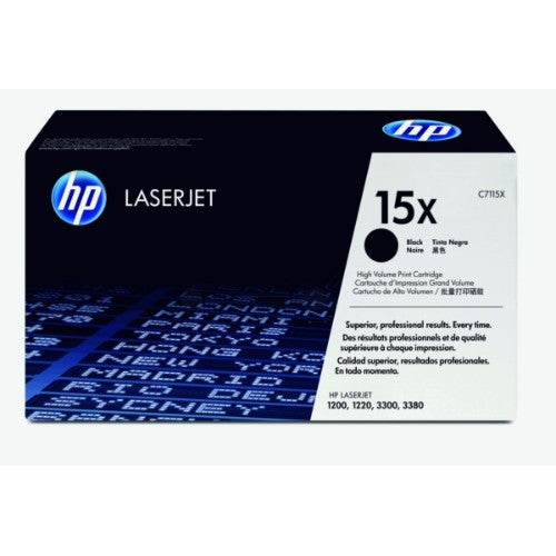 HP C7115X/15X Toner cartridge black, 3.5K pages ISO/IEC 19752 for Canon LBP-25/HP LaserJet 1200