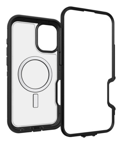 OtterBox Defender Series XT Clear for MagSafe for Apple iPhone 16 Plus, Dark Side