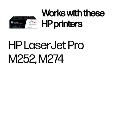 HP CF253XM/201X Toner cartridge MultiPack C,M,Y, 3x2.3K pages ISO/IEC 19752 Pack=3 for HP Pro M 252