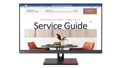 Lenovo ThinkVision S24i-30 computer monitor 60.5 cm (23.8") 1920 x 1080 pixels Full HD LED Black