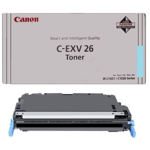 Canon 1659B006/C-EXV26 Toner cartridge cyan, 6K pages/5% for Canon IR C 1022