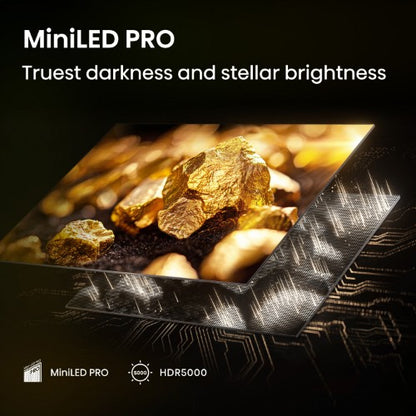 Hisense 55" U8QTUK MiniLED 165Hz Smart AI TV with Freely