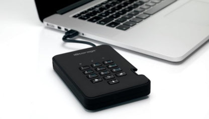 iStorage diskAshur² SSD 512GB Black | Secure Portable Solid State Drive |AES-XTS 256-bit Hardware Encryption | PIN protected | OS & Platform Independent | TAA Compliant |Brute force hack defence | Dust/Water Resistant