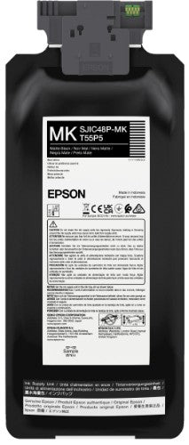 Epson C13T55P540/SJIC-48-P-MK Ink cartridge black matt 480ml for Epson ColorWorks C 8000 e MK