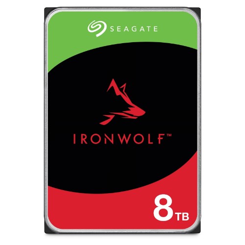 Seagate IronWolf ST8000VN002 internal hard drive 8 TB 5400 RPM 256 MB 3.5" Serial ATA III