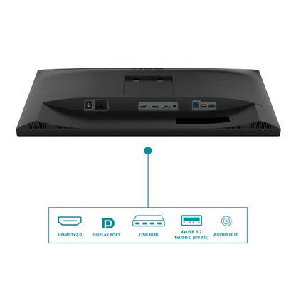 AOC V5 CU34V5C/BK computer monitor 86.4 cm (34") 3440 x 1440 pixels Wide Quad HD LED Black