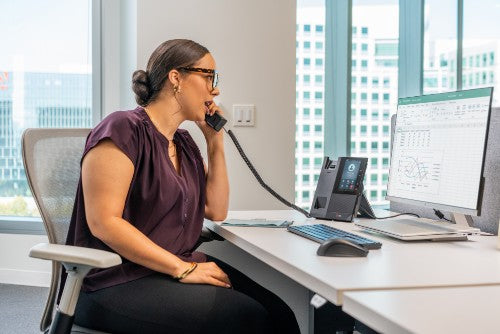 HP Poly CCX 505 Business Media Phone with Open SIP and PoE-enabled