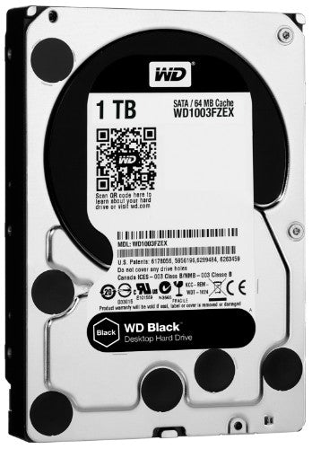Western Digital WD1003FZEX internal hard drive 1 TB 7200 RPM 64 MB 3.5" Serial ATA III